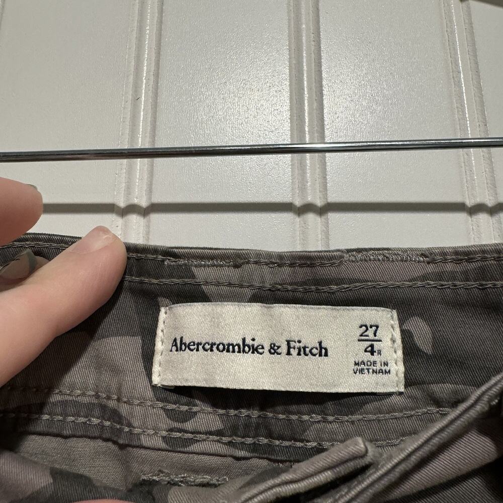 Abercrombie Fitch Camo Cargo Pants Gorpcore Size 4 - Picture 5 of 7